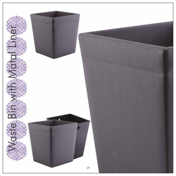 Waste bin with Matal Liner