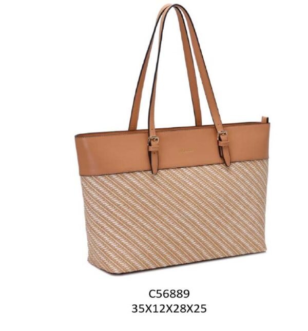 Printed Tote Bag with Double Handle