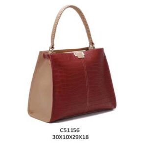Premium Croco Effect Tote Handbag