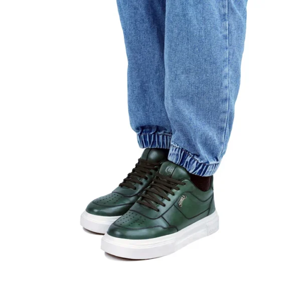 Lamine - Men's Green Sneaker - Image 5