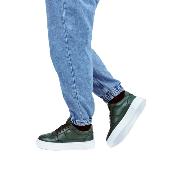 Lamine - Men's Green Sneaker - Image 6