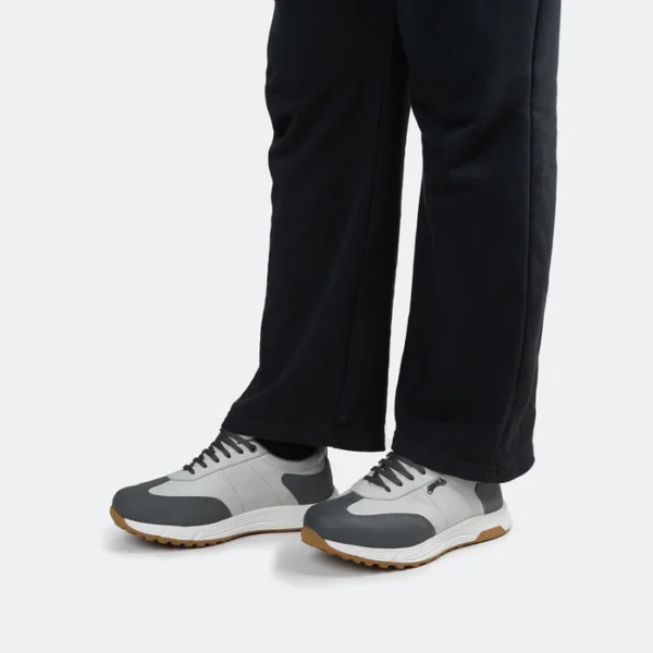 Ozil - Men's White and Gray Snearker - Image 7