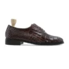 Swat - Men's Dark Brown Calf Leather Wholecut Shoe - Image 2