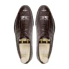 Swat - Men's Dark Brown Calf Leather Wholecut Shoe - Image 3