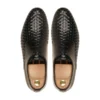 Aiken - Men's Calf and Hand Woven Calf Leather Derby Shoe - Image 3